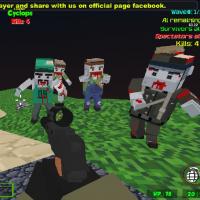 Game Blocky Combat Strike Zombie Survival