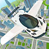 Game Flying Car Real Driving
